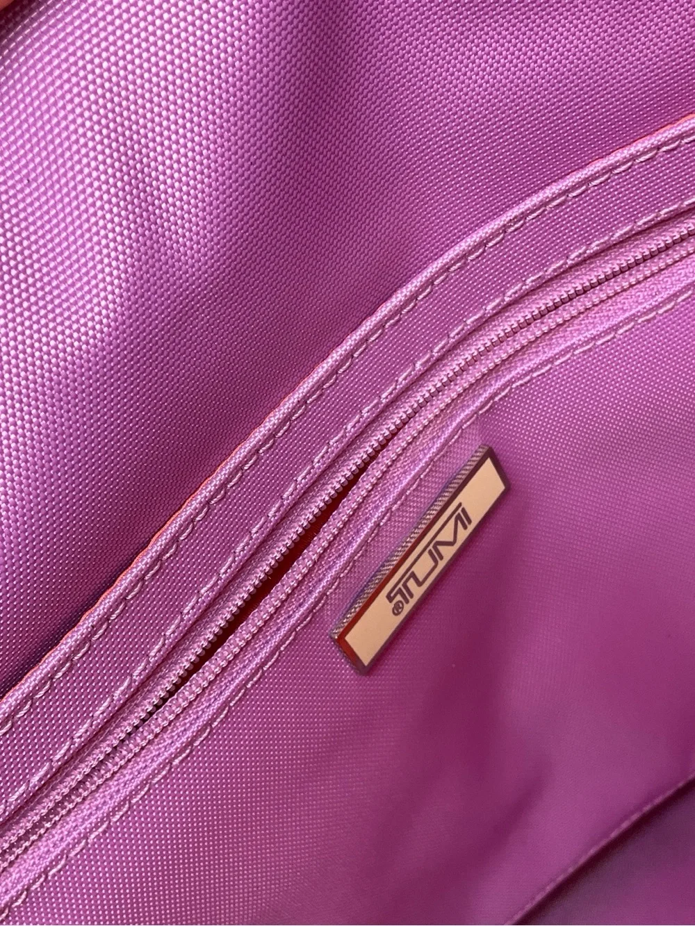 Tumi ballistic nylon Lavender and purple briefcase/satchel